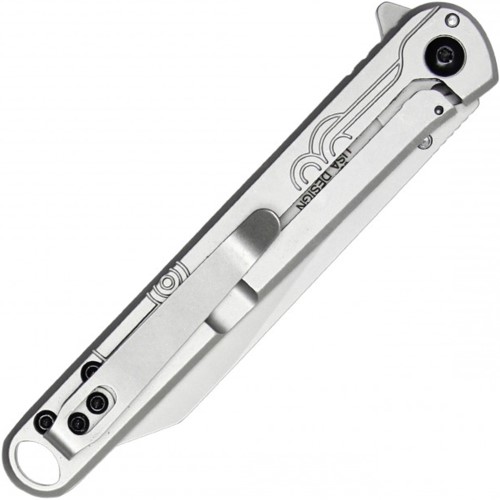 Upgrade your EDC with the Neptune Wartech Chromium Steel Folding Knife in sleek silver. Versatile, durable, and perfect for everyday carry. Get yours now!