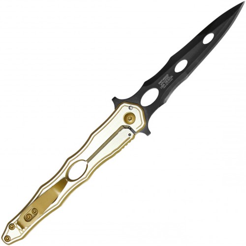 Elevate your EDC with the Neptune Wartech Two-Tone Folding Pocket Dagger in vibrant rainbow hues. Versatile, durable, and perfect for everyday carry. Get yours now!