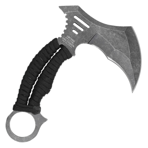 Wartech 6'' Hatchet Axe w/Sheath and Cord