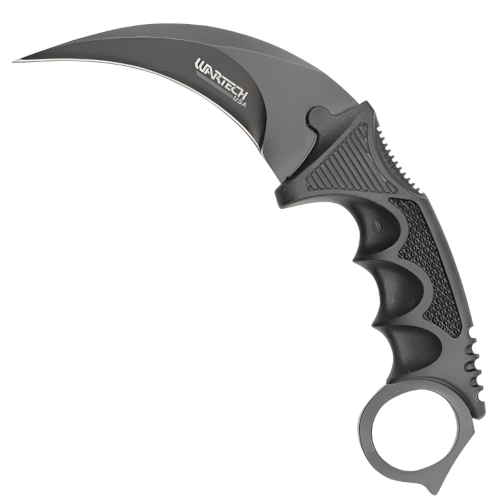 7.5'' Steel Karambit Blade White Handle with Sheath