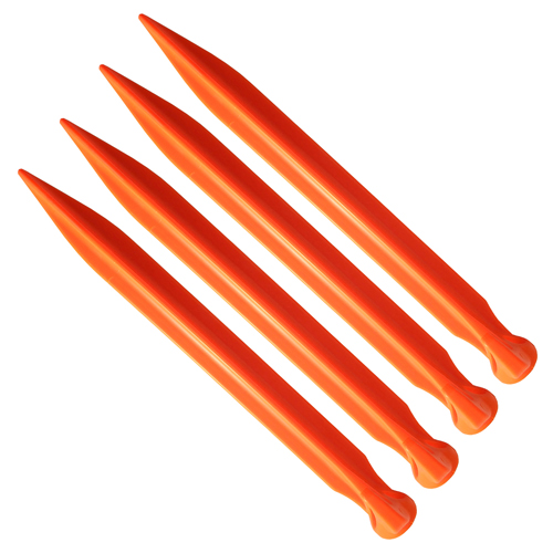 OKC Jericho Vampyr 9 Inch Tent Stake - Orange