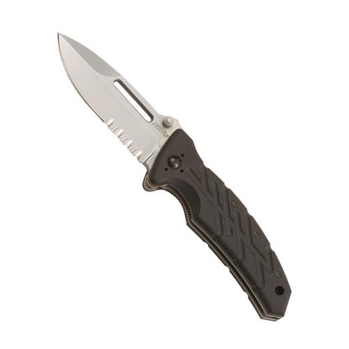 OKC Extreme Military Folding Knife - Half Serrated Edge

