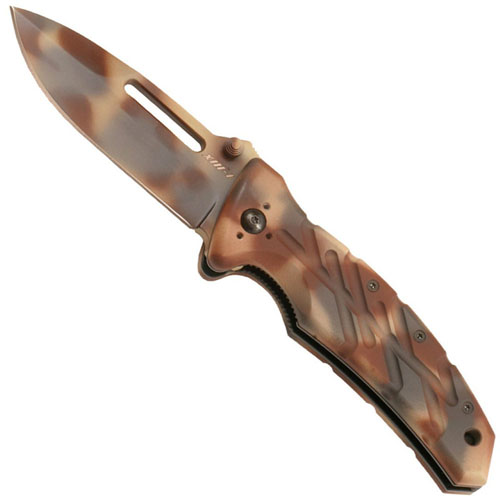OKC Extreme Military Camo Folding Knife
