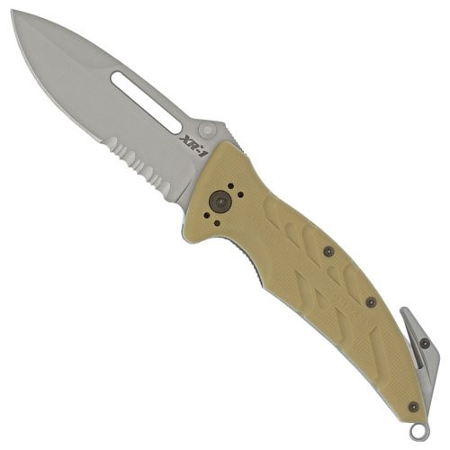 OKC Extreme Rescue Folding Knife - Desert Tan Handle
