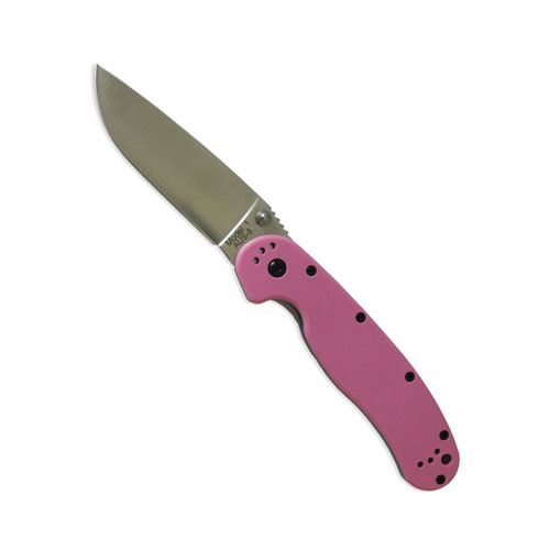 OKC RAT Folding Knife - Pink Handle

