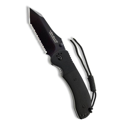 JPT 4R Tanto Black Round Handle BS