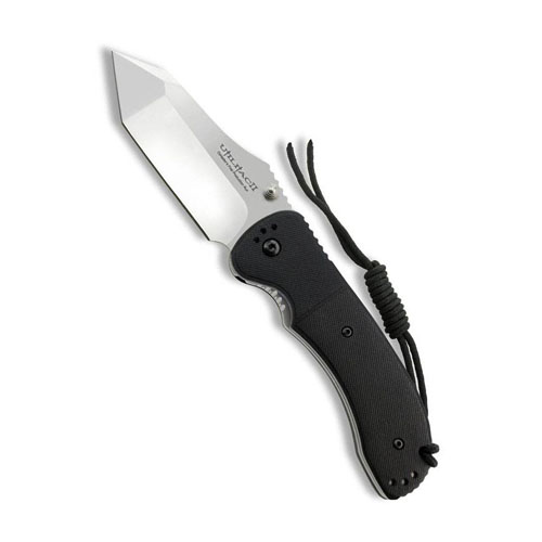 JPT 4R Tanto Black Round Handle SP