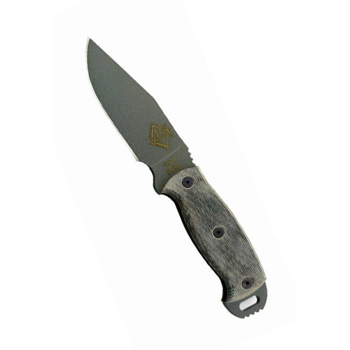 RBS 4 Black Micarta Knife