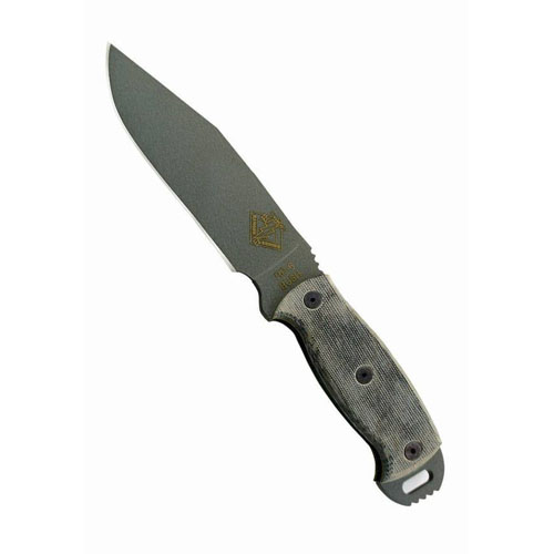 RBS 6 Black Micarta Knife