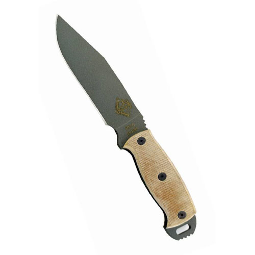 RBS 6 Tan Micarta Knife