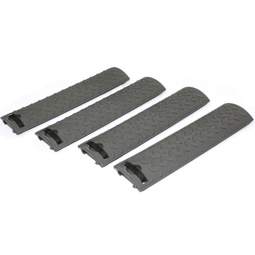 Ergo Diamond Plate Picatinny Rail Cover Set