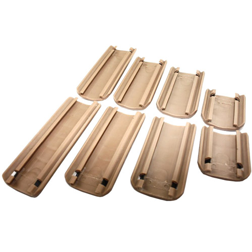 Ergo Ribbed Picatinny Rail Cover Set