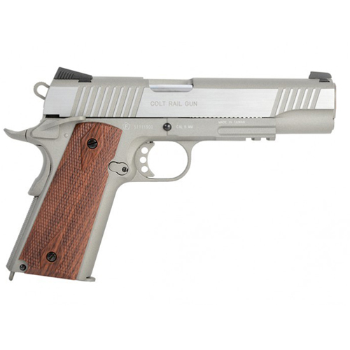 Colt 1911 Rail Gun Stainless Airsoft gun