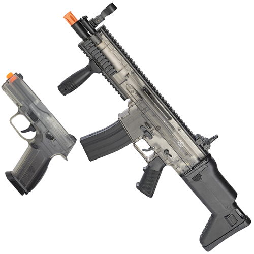 FN Scar-L AEG & FNS-9 Airsoft Rifle/Pistol Kit