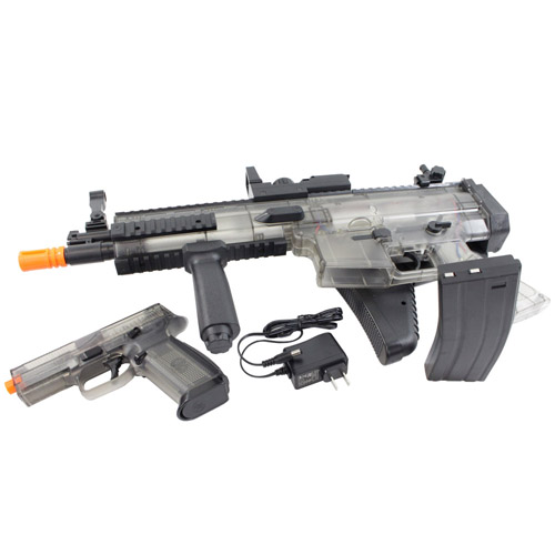 FN Scar-L AEG & FNS-9 Airsoft Rifle/gun Kit