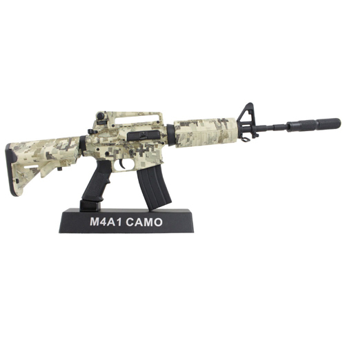 M4A1 Digital Camo 1:4 Scale Model Rifle