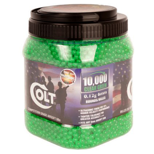 Colt Green Airsoft .12g BBs