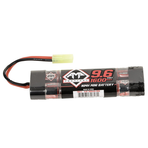 Mini Flat Style 9.6V 1600mAh Battery