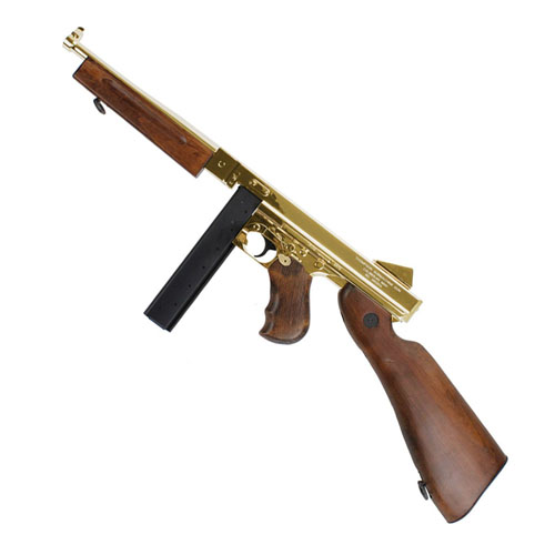 King Arms Thompson M1A1 HI Grade Gold Airsoft Rifle