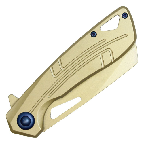 8'' Gold Assisted Folding Knife