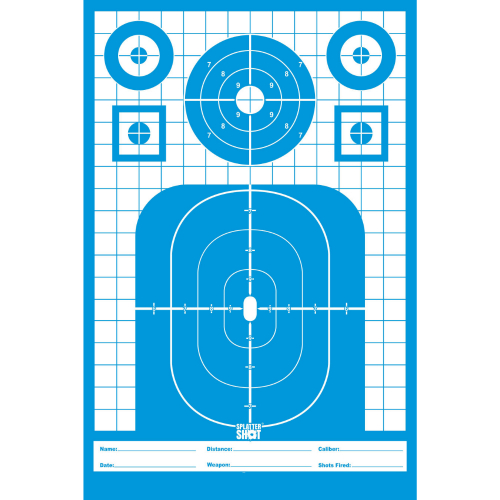 12x18 Tactical Precision Target 8 Pack