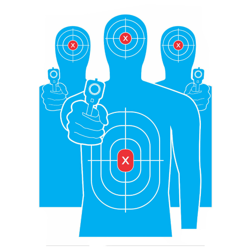 13x20 Tactical Target (Pack of 6)