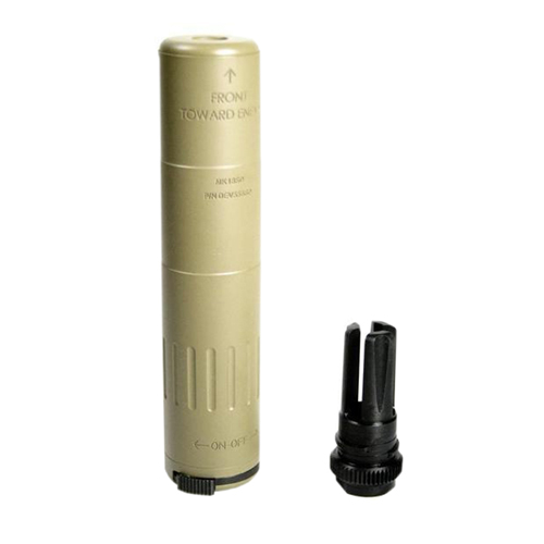 MK18 FDE Mock Silencer