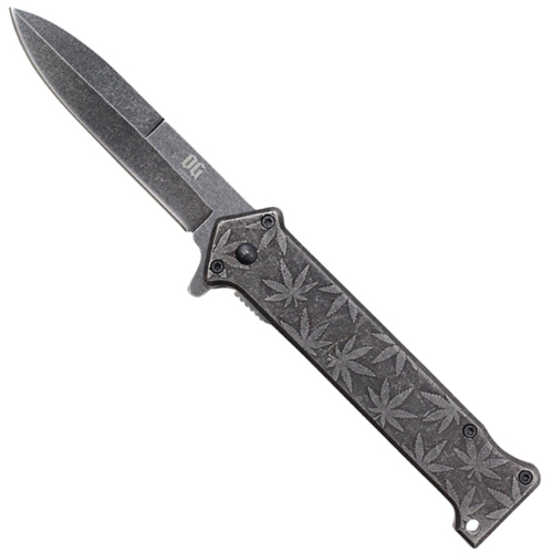 8'' Marijuana Folding Knife