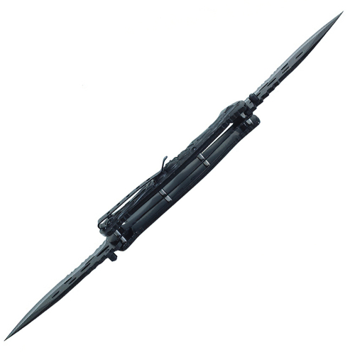 Double Blade Assisted Open Knife