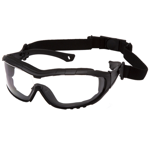 Pyramex V3T Clear Anti-Fog Safety Goggles