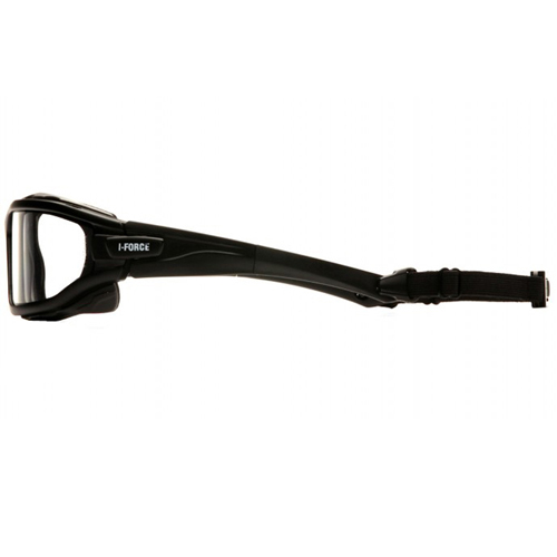 Pyramex I-Force Black Frame Goggle