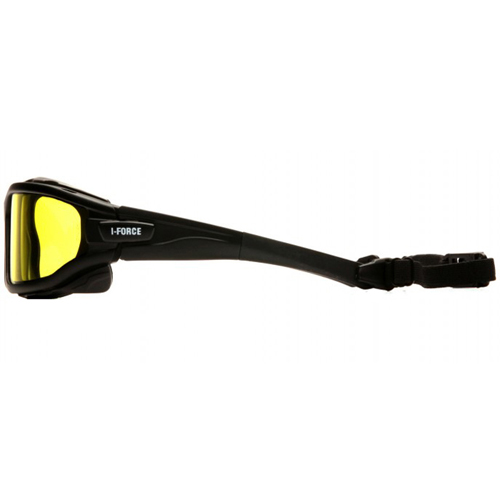 Pyramex I-Force Black Frame Goggle