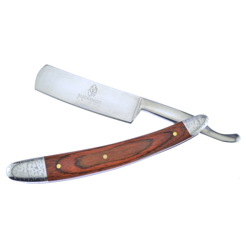 Buckshot Traditional Barber Straight Razor