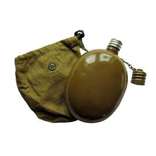 Soviet Army Russian Canteen - Brown