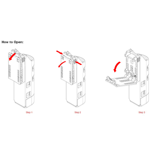 Kantas Expandable Baton Holder W/ Degree Swivel Clip-On