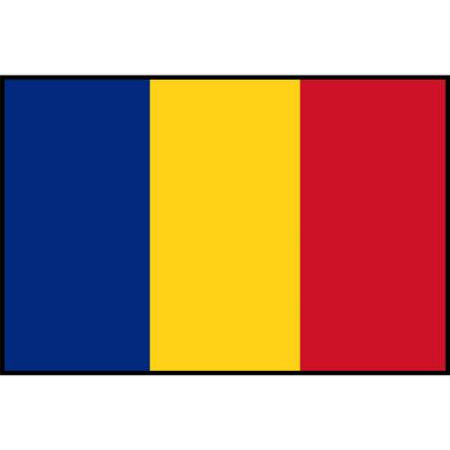 Flag Printed Patch - Romania