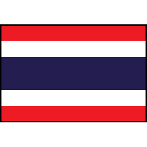 Flag Printed Patch - Thailand
