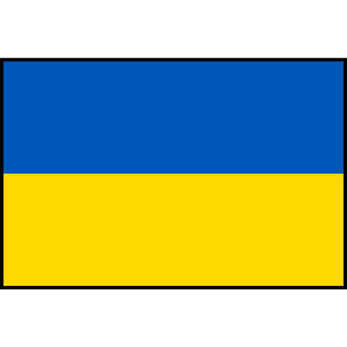 Flag Printed Patch - Ukraine