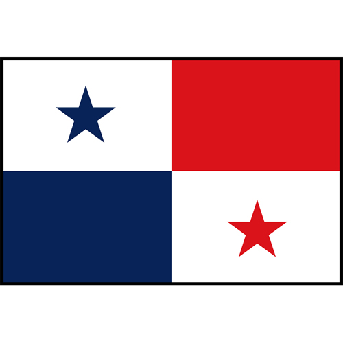 Flag Printed Patch - Panama