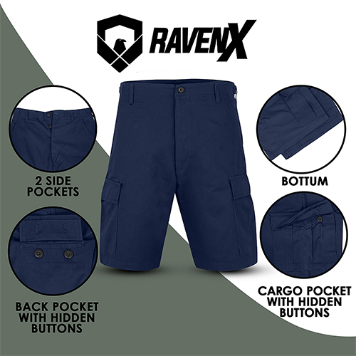 Raven X ClassicOps Polycotton BDU/Cargo Shorts