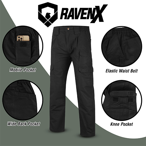 Raven X RipstopOps Mens Tactical Pants