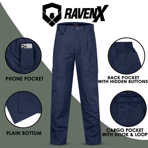 Raven X RipstopOps Mens Tactical Pants