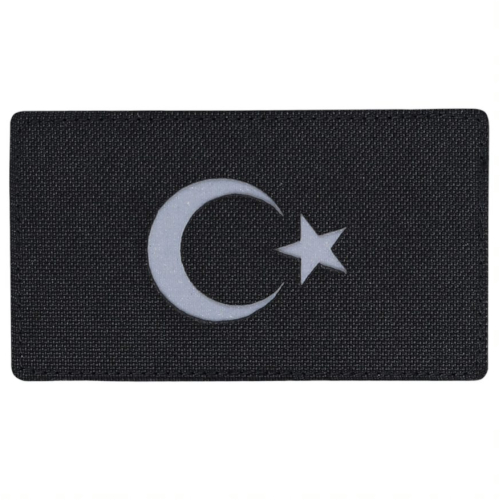 Turkey Flag Laser Cut Reflective Patch