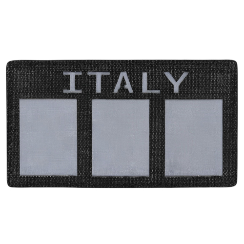 Italy Flag Laser Cut Patch Reflective