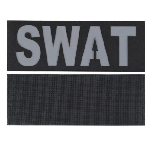 Swat Reflective Black Patch