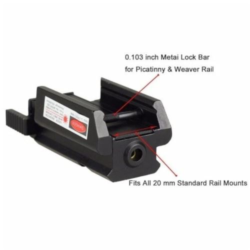 RavenX 5mW Green Laser Sight Class IIIa - 61mm