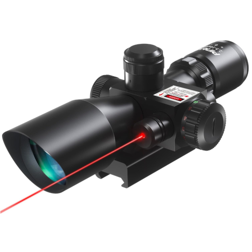 2.5-10x Green Laser Scope with Red/Green Illumination