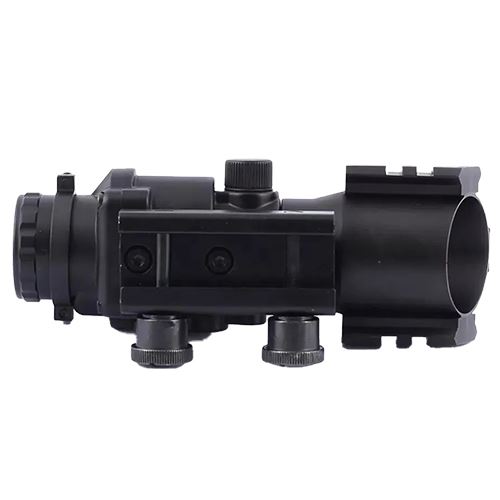 4X Glass Reticle Scope with Green Coating - 32mm