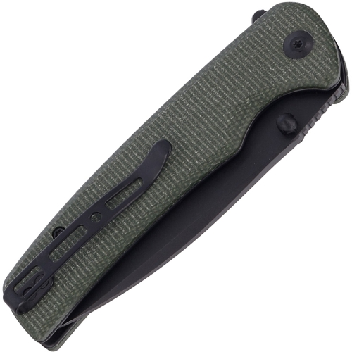 Explorer Sachse Flipper Satin Blade Knife - Natural, timeless beauty 