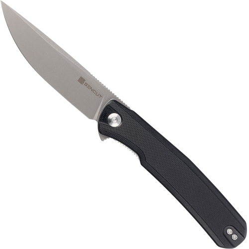 Explorer Scitus Flipper Knife - Black, modern design for the bold 